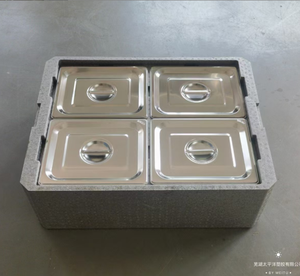 Boîtes isothermes personnalisées DFS01 en EPP pour la chaîne du froid, pour le transport et le stockage d'aliments congelés. - Product Image 6