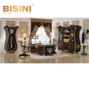 Noble Palais Meubles En Bois Massif Spéléologie Placage <span class=keywords><strong>Meuble</strong></span> <span class=keywords><strong>TV</strong></span>, <span class=keywords><strong>doré</strong></span> Meubles De Salon 24K <span class=keywords><strong>Doré</strong></span> Sol Armoire et Armoire Latérale - Product Image 5