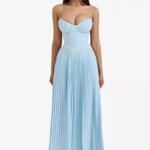 Vestido Elegante de Verano para Mujer, Diseño Hermoso, Sexy, Sin Tirantes, Vestido de Fiesta, Vestido de Noche, Vestido de Moda - Product Image 1