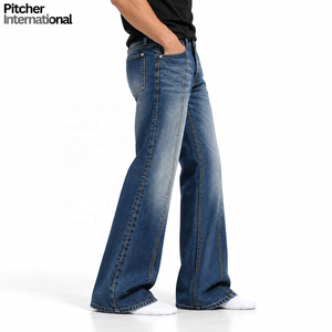 Jeans stonewashed para hombre al por mayor, jeans stonewashed personalizados para hombre, jeans stonewash de algodón de peso medio, marca privada - Product Image 3