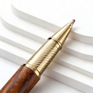 Luxury Promotional Sandalwood Metal Gel <b>Pen</b> Set High Quality Signature <b>Pen</b> with Gift <b>Box</b> Wholesale Custom <b>Pen</b> Suitable As Gifts - Product Image 5