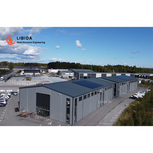 Tùy chỉnh-thực hiện kích thước kết cấu thép nhà máy thép đúc sẵn xây dựng prefab hội thảo xây dựng - Product Image 4