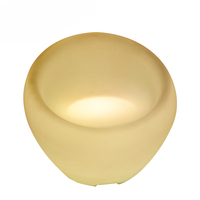 Fauteuil de jardin LED rechargeable 16 couleurs RVB, canapé d'extérieur, chaise de jardin
