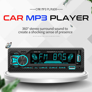 Reproductor de <span class=keywords><strong>MP3</strong></span> para Auto SWM-1789 1Din Mini Radio FM Estéreo Compatible con USB/TF/AUX Llamadas Manos Libres Luz de Color Cambiante - Product Image 5