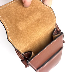 Mịn da Kính mát trường hợp nhỏ Crossbody điện thoại di động PURSE Phụ Nữ <span class=keywords><strong>Mini</strong></span> Messenger Vai Túi với khe cắm thẻ tín dụng - Product Image 4