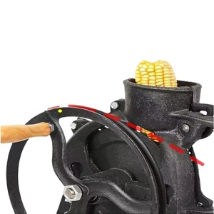 Fácil de operar Manivela de mano de aluminio Manual Pequeño maíz eléctrico Sheller <span class=keywords><strong>Trilladora</strong></span> de maíz Doble propósito Granja industrial de alta eficiencia - Product Image 3