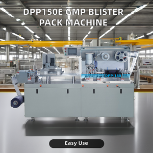 Blister Packer elettrico usato con nucleo pompa del motore assemblato e tubo di gocciolamento per alimenti liquidi e polveri Blister confezionatrici - Product Image 2