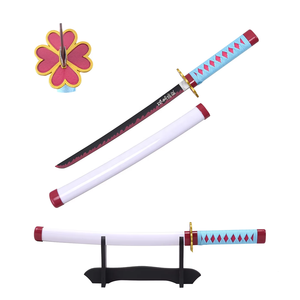 Ventes rapides Nouveau Style Demon Slayer Kanroji Mitsuri 17 Mini Épée Anime Cosplay Jouet Épée - Product Image 1