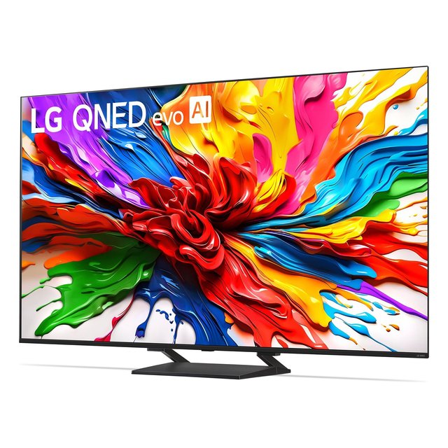 For 55" MiniLED Smart TV WebOS Series QNED93 AI Black 4K UHD Built-In Speaker