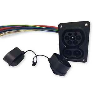 200Kw DC nhanh ccs2 xe đầu vào 200A CCS Combo 2 ổ cắm với 0.5m cáp zencar EV kết nối - Product Image 3