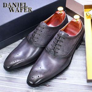 Zapatos Oxford de Lujo Personalizados al por Mayor para Hombre, Zapatos de Brocado para Bodas y Fiestas, Zapatos Formales de Diseñador con Función de Aumento de Altura - Product Image 2