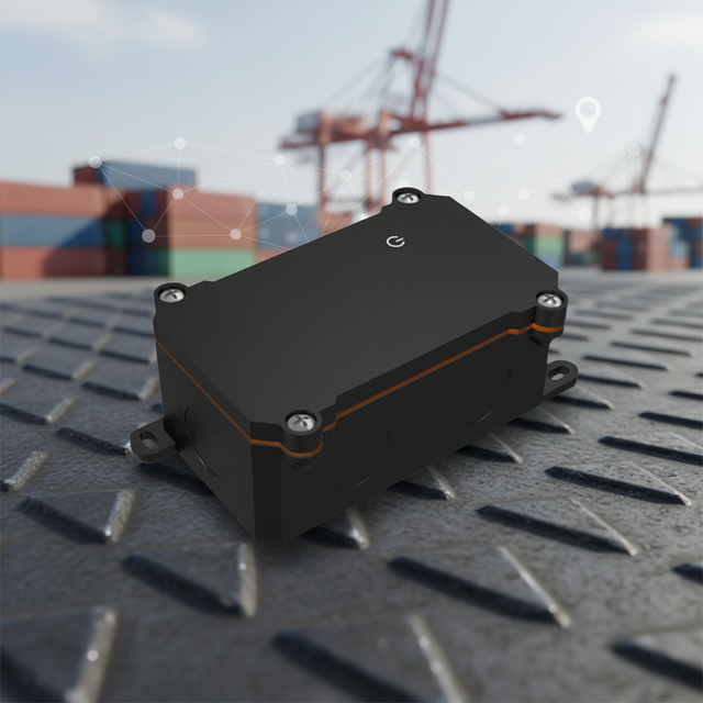 Industrial Asset Tracker KKM L3 BLE LTE-M Beacon Outdoor GPS Device With Long Battery for Container Tracking