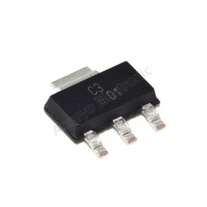 ANSOYO UA78M33CDCYR UA78M33 3.3V 500MA SOT-223-4 ชิป IC วงจรรวม PMIC ชิ้นส่วนอิเล็กทรอนิกส์ การจัดการพลังงาน - Product Image 3