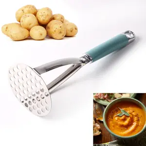 Stainless Steel Mash Potato Ricer and Masher Potato Press for Kitchen Gadgets