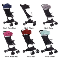 Poussette bébé légère certifiée EN, pliable et compacte, idéale pour les voyages, poussette de voyage pour enfants, très vendue