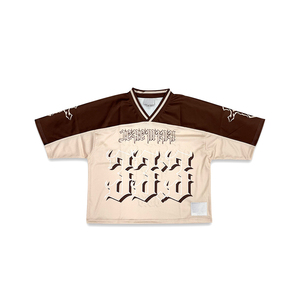 Camiseta cuadrada para hombre, camiseta atlética personalizada de malla de poliéster con logotipo impreso recortado de gran tamaño, ropa de calle - Product Image 2