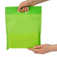 Tas Belanja Ramah Lingkungan, Dapat Didaur Ulang, Bahan Nonwoven, Cetak Sesuai Pesanan, Tahan Lama, Anti Air, Lipat, dengan Logo untuk Belanja dan Belanja Bahan Makanan