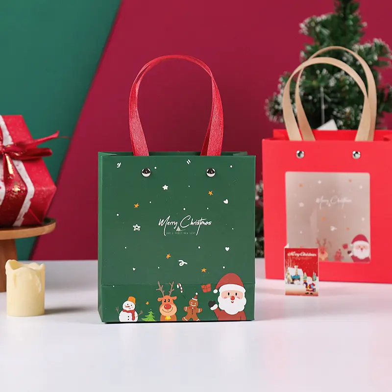 Customized Recyclable Printed Holographic Paper Bags Shopping, Gift Bags With Your Own Logo For shoe packaging/