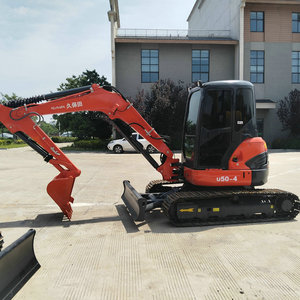 Sûr et Fiable Japon Kubota U50-4 utilisé mini pelle EPA CE 5ton u50 kubota moteur pelle d'occasion - Product Image 4