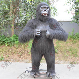 Animale artificiale modello Animatronic di scimpanzé fatto a mano di alta qualità per <span class=keywords><strong>Zoo</strong></span> e museo della natura - Product Image 5