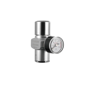 Mini-régulateur de pression CO2 avec manomètre pour système de fût de bière/café - Product Image 1