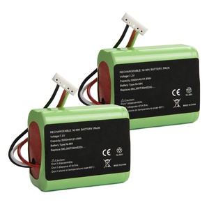 Batterie de remplacement haute capacité 7.2 volts 3ah Ni-Mh pour irobot <span class=keywords><strong>Braava</strong></span> 380 380T menthe 5200 aspirateur Robots de nettoyage de sol - Product Image 1