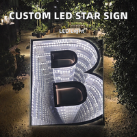 Lumières LED RGB modulaires en métal personnalisées créatives, étanches IP65, télécommandées, pour l'extérieur, ciel étoilé, publicité/décoration, entreprises