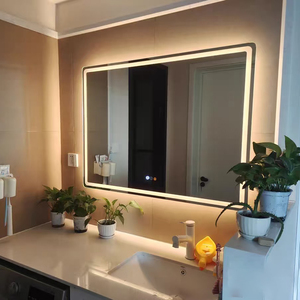 Espejo Inteligente Rectangular Personalizado con LED <span class=keywords><strong>Antivaho</strong></span> y Pantalla Táctil Montado en la Pared para Uso en Hoteles, Villas y Baños Domésticos - Product Image 3
