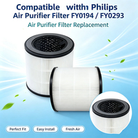 Filter Udara Pengganti Aksesori Pembersih Udara Efisien untuk P-hilips FY0194 FY0293 Suku Cadang Filter Karbon