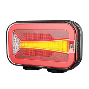 Kabellose magnetische Auflieger-Licht-Kits für Halt-Beben-Lizenzschild-Licht magnetische Led-Endleucht-Kits mit Fernsteuerung
