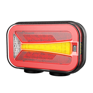 IDUN Neues Kabelloses Anhängerbeleuchtungs-Set Magnetisch-Aufladbar <span class=keywords><strong>LED</strong></span> 3000 Lumen 6000K 90° Drehbar 2,4GHz 100FT Wasserdicht LKW Wohnmobil - Product Image 3