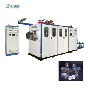2024 New OEM Customized JinXin Brand One Time Glass Cup Making Machine Automatic For Disposable Plastic Cup