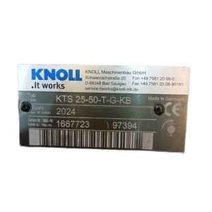 น็อตสกรู Knoll KTS 25-38-T ปั๊มแรงดันสูง เหล็ก อะไหล่เครื่องมืออุตสาหกรรม - Product Image 5