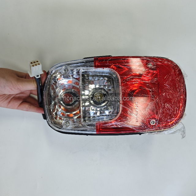 New TVS KING Rear Tail Light Lamp LED Stop & Brake Light Assembly for TVS Motorcycle Cargo Auto Rickshaw (12V 3000 Lm)