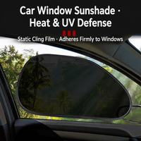 Pare-soleil statique pour vitres de voiture CARFU AC-781, protection latérale en maille pour SUV, bébés et enfants, anti-UV, anti-chaleur, anti-éblouissement, accessoires intérieurs de voiture