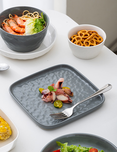 Nordic Style Porcelain Stoneware Dinnerware <b>Sets</b>-Eco Friendly Dishwasher Oven <b>Microwave</b> Safe Customized Color Logo Packing Home - Product Image 4