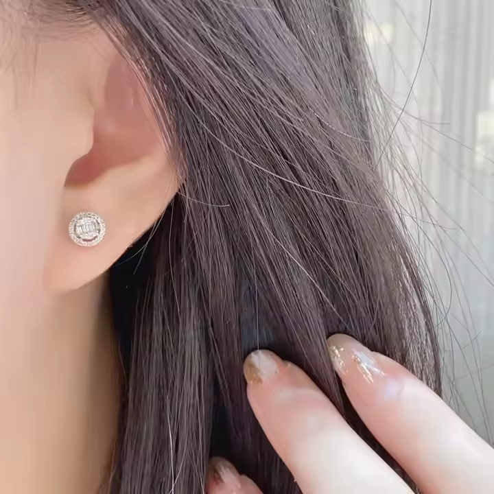 natural diamond stud earrings