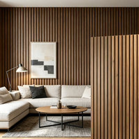 Panneau acoustique en fibre de polyester moderne de qualité supérieure, isolation phonique NRC 0.8, garantie 5 ans, chambre à coucher, bureau à domicile, salon, extérieur, école
