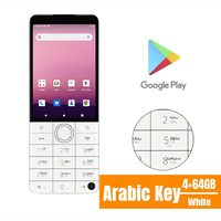Smartphone Android 12 avec clavier, version Google, 4 Go de RAM, 64 Go de stockage, Qin F22 Pro, écran tactile, prise en charge 4G LTE, gravure arabe
