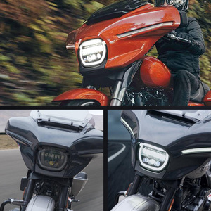 Fat Bob lampe avant remplacée feux de croisement pour Fat Bob 114 <span class=keywords><strong>FXFBS</strong></span> 2018-2022 phare de moto Fat Bob FXFB 2018-2019 - Product Image 5