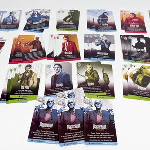 GRIFTERS triche anglais commerce extérieur <span class=keywords><strong>jeu</strong></span> <span class=keywords><strong>de</strong></span> société carte voleurs Alliance thème sombre compétence psychologique <span class=keywords><strong>jeu</strong></span> papier - Product Image 4