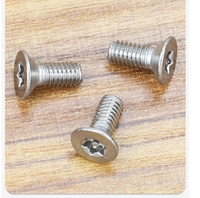 M2 M3 M4 M5 304 acier inoxydable tête fraisée sécurité Torx goupille centrale inviolable antivol boulons vis