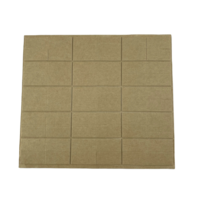 Produit découpé à l'emporte-pièce réutilisable Feuille blanche double face adhésive Mousse EVA souple à forte viscosité avec papier anti-dérapant