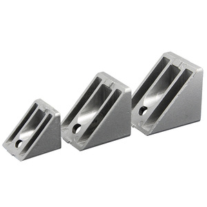 Aluminum Profile 45 Degree Corner Bracket 6000 Series Connectors For Industrial Applications - Product Image 4