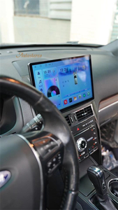 4G 14,4 pulgadas Qualcomm 665 Android <span class=keywords><strong>11</strong></span> reproductor Multimedia Radio para Ford <span class=keywords><strong>Explorer</strong></span> 2011-2019 navegación GPS para coche estéreo Auto Radio - Product Image 4
