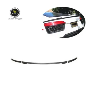 For 2017-2020 Generation 2 Audi R8 V10 Coupe 3-PC Style Carbon Fiber Rear Trunklid Spoiler Boot Spoiler