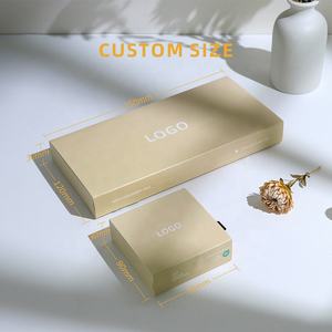 Уникальный роскошный логотип на заказ, жесткая картонная подарочная коробка для украшений, упаковка - Product Image 3