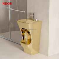 Lave-pieds Kidoir Gold Mosque Wudhu, lavabo pour les pieds, lave-pieds musulman Wudumate, bassin pour ablutions, lavage des mains et des pieds, lavabo Wudu