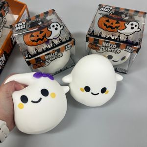 Wholesale Halloween Cute Maltose Gel Specter Squishy <b>Toy</b> with Cute Horror Gift Maltose Gel and Non-toxic <b>Toy</b> for <b>Desk</b> Decor - Product Image 3