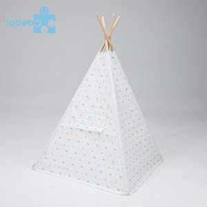 Tissu en bois pour l'<span class=keywords><strong>extérieur</strong></span>, tente <span class=keywords><strong>tipi</strong></span> pour enfants, avec imprimés premium, à bas <span class=keywords><strong>prix</strong></span> - Product Image 1